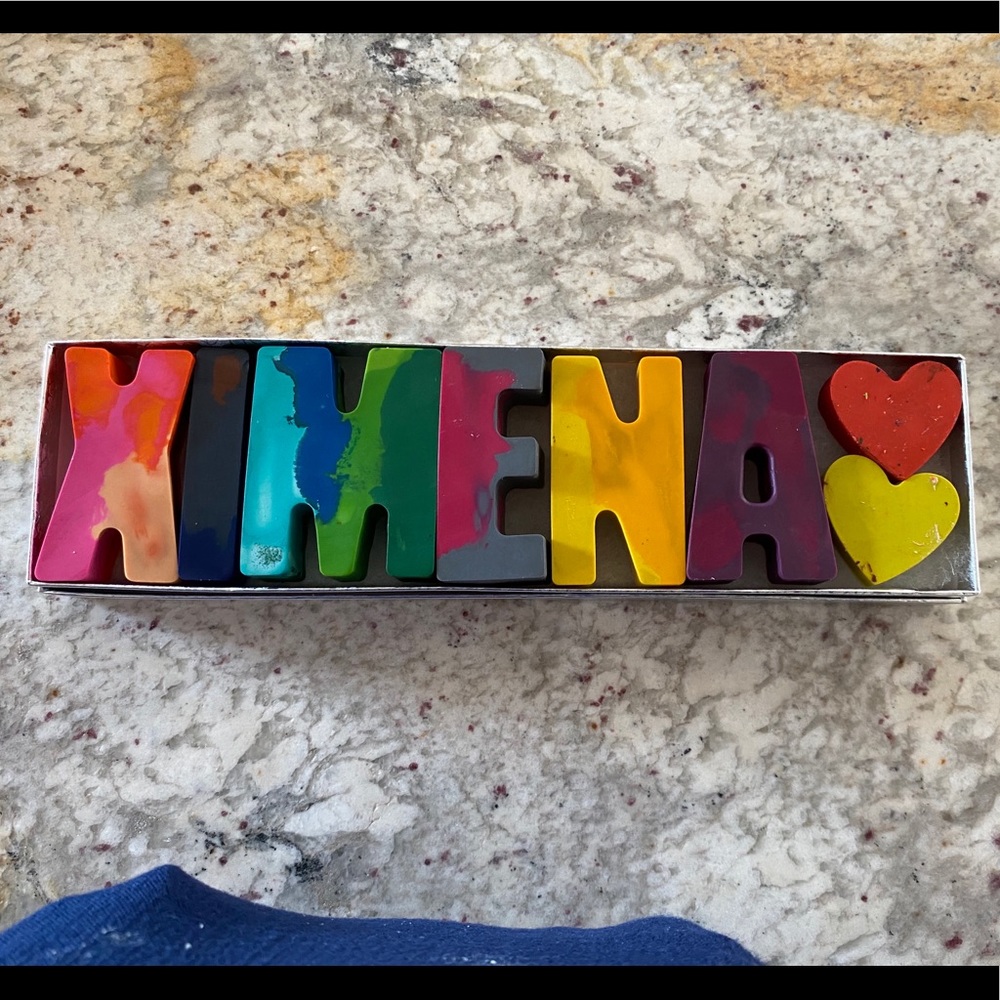 Personalized Crayon Names